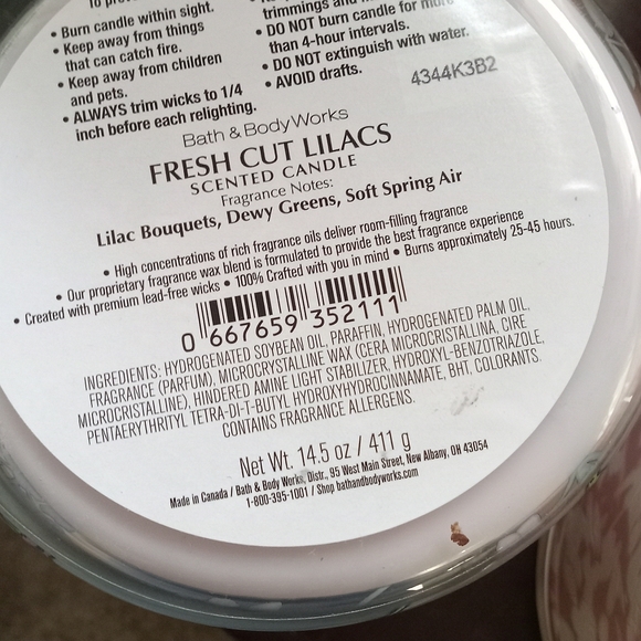 LOT OF 3 NEW CANDLES FROM BATH & BODY WORKS - Picture 5 of 7